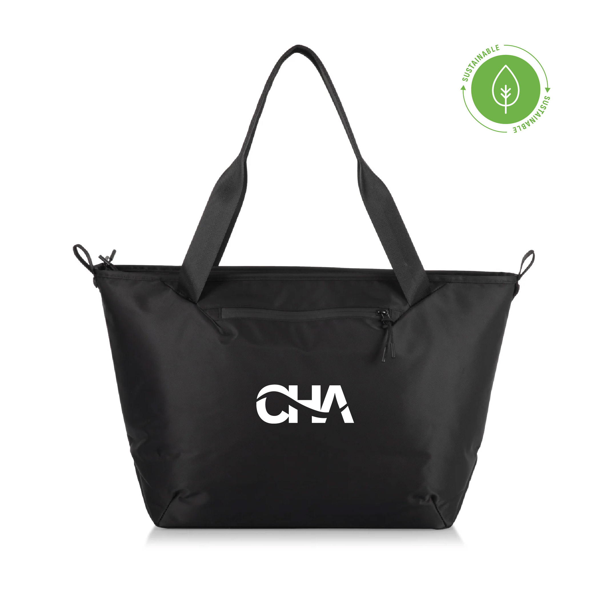 Tarana Recycled Cooler Tote Bag - Carbon Black